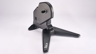 Tacx Flux S smart turbo trainer on a white background